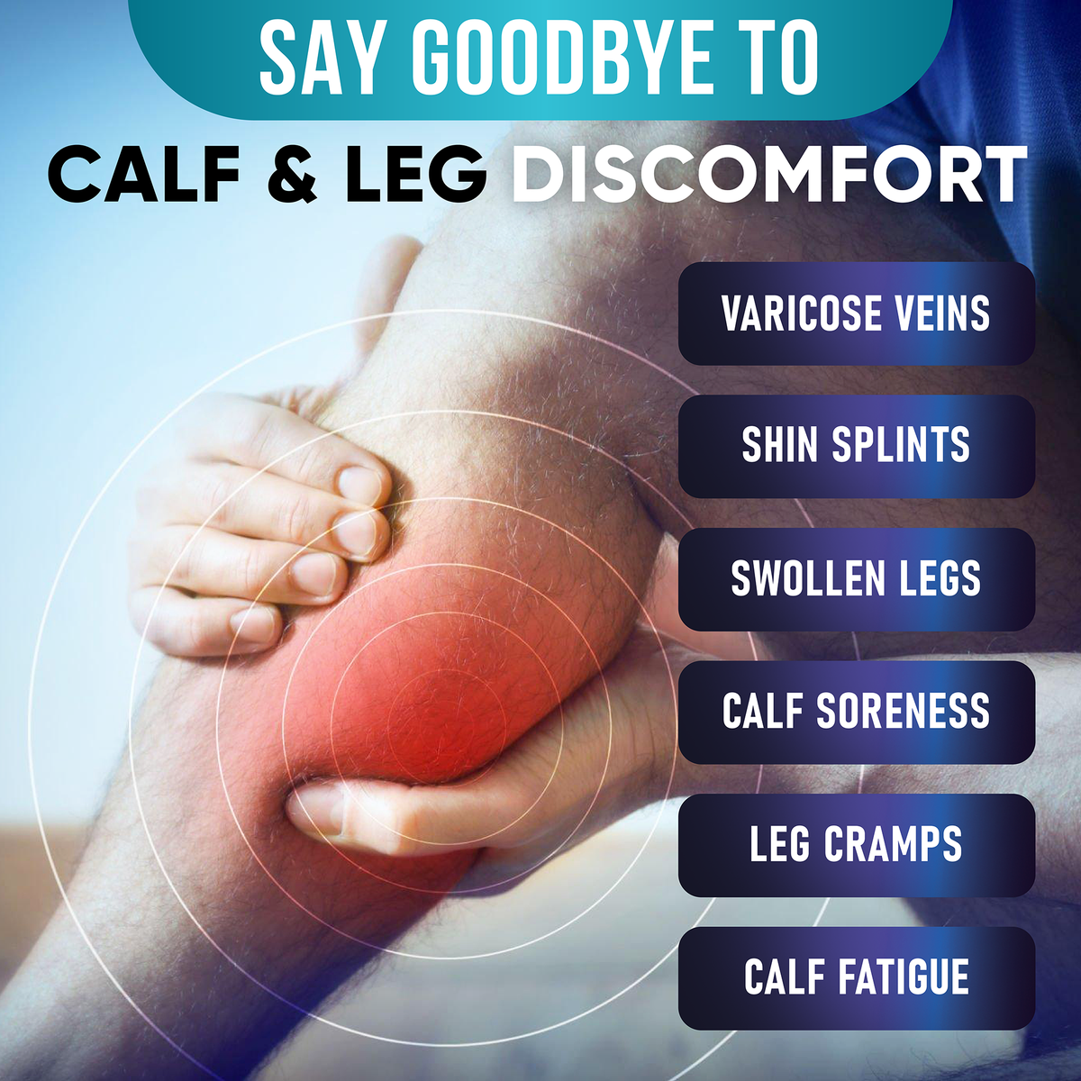 Calf Compression Sleeves - PhysFlex