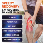 2 Pack Knee Compression Sleeves for Men and Women - Pain Relief, Meniscus Tear, ACL, Arthritis